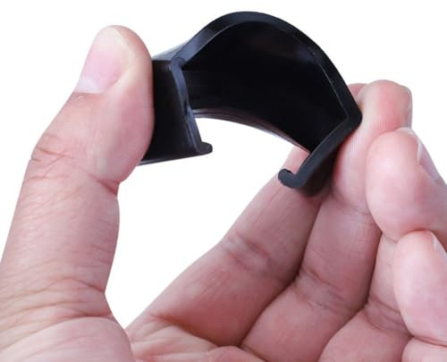 Jotekonoby Anti Slip Rubber Pad for Table Vise, Table Vice Jaw Pads 50mm 60mm 70mm 80mm, Non Slip Grips for Small Vise, Rubber Insert Pads for Clamping Tools,(70mm)