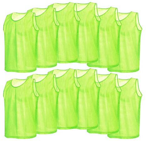 Mesh Trimmage, Atmungsaktiv Trainingsweste, Erwachsene Fußball Trikot, for Männer Training & Match