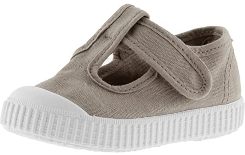 victoria Sandali Unisex 1915 Tela Drec & Chiusura A Strappo & Punta Rinforzata 136625 per Bambini Beige 21