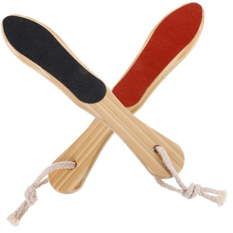 Mikinona 2stücke Fußreibebrett Fußschrubbbrett Fußmassagegerät Pediküre-zubehör Fußpeeling-zubehör