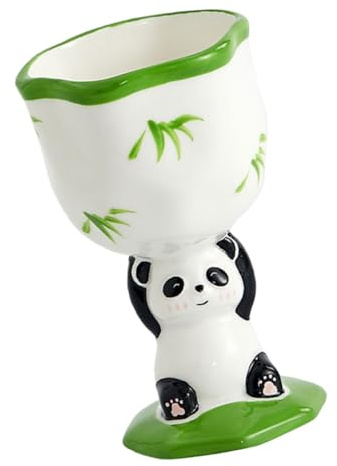 MAGICLULU Tazón para Postres Decorativo para Aperitivos y Ensaladas de Panda para Centro