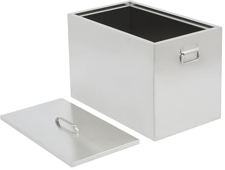 Pentola in acciaio inox, a bagnomaria, per conserve e conserve, 50 l, 52,1 cm, per la cucina, per la casa, la frutta, la verdura