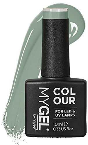 Mylee Gel Nail Polish 10ml [Olive Grove] UV/LED Soak-Off Nail Art Manicure Pedicure for Professional, Salon & Home Use [Green Range] - Long Lasting & Easy to Apply