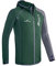 Black Crevice Herren Microfleece Second Layer mit Kapuze, forest green/grey, M