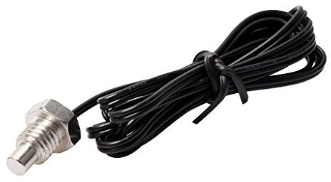 Eiudxue 1/2/für 3m 10K Temperatursensor Sonde Wasserdicht Temperatursensor Sonde Edelstahl 3435 NTC Temperatursensor Sonde Extensio