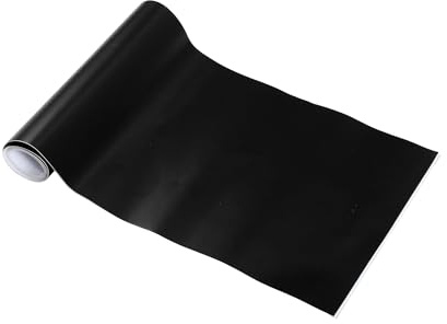Motoforti Universal bilfilm vinylhölje 0,22 m x 59,84 tum skyddande PVC matt svart 1 st