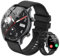 Smartwatch Uomo Donna, 1.39 Orologio Smartwatch Uomo con Effettua/Risposta Chiamate, Fitness Tracker con 100+ Sportive/Sonno Cardiofrequenzimetro, IP68 Smart Watch per Android iOS (Nero Opaco)