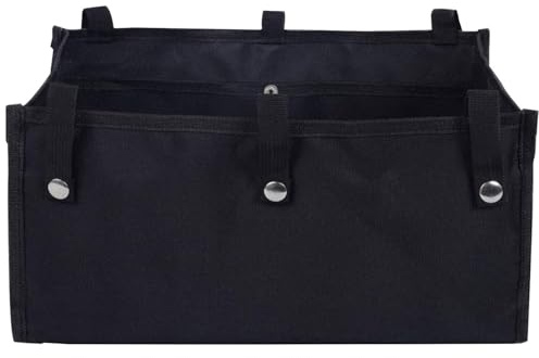 Sac à roulettes sous le siège – Sac de rangement pour dessous de siège avec roulettes | Accessoire de sac de rangement organisateur pour livres, achats et transport d'articles ESENC
