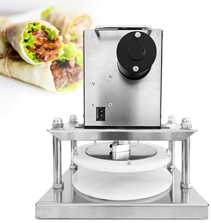 Mattarello elettrico per impasto, pressa per impasto, per pizza, pasta, pancake e croste, strumento essenziale da cucina per la cottura in casa