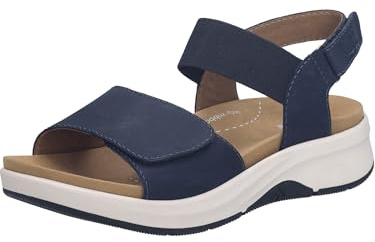 Josef Seibel Sandali classici da donna Estelle.13, larghezza G (normale), plantare intercambiabile, ocean, 39 EU
