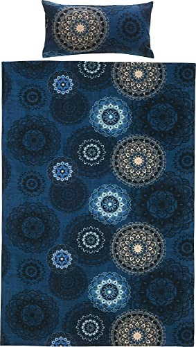 Erwin Müller Bettwäsche Mako-Single-Jersey dunkelblau Größe 1x 135x200 cm + 1x 40x80 cm