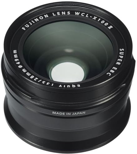 Fujifilm wcl-x100 II Lente de conversión Gran Angular – Negro (16534728)