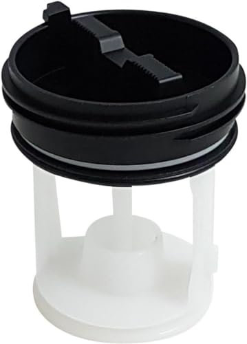 Lichtblau Filtre Tamis à peluches pour lave-linge et sèche-linge I Pièce de rechange Tamis adapté à Whirlpool et Bauknecht 481248058385 I Tamis de filtre pour pièces de monnaie boutons etc.