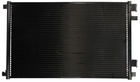 THERMOTEC KTT110017 Condenseur climatisation sans déshydrateur Compatible avec RENAULT Megane II 3/5 portes BM, CM, BM0/1, CM0/1 Scénic II JM Megane II Coupé-Cabriolet EM, EM0/1
