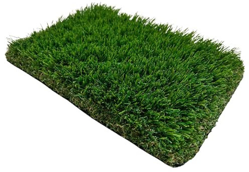 Flonatur Césped Artificial DUBAI 40 mm | Rollo 2x5 m | Natural y Realista | Resistente UV | Hilo en Forma de C | Reciclable y No Tóxico | Alta Densidad 18.900 Puntadas | Drenaje 800 l/h/m²