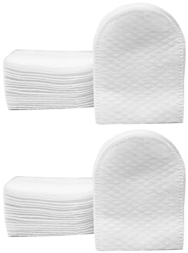 FRCOLOR 480 Piezas almohadillas para limpiar los dedos algodón facial de calidad tu almohadillas de algodón para desmaquillar faciales de limpieza