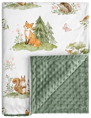 CIVARUA KIDS Fleece Baby Blankets for Girls & Boys, Infant Toddler Blanket