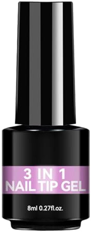 Acunny Colle À Ongles Durcissant Aux UV | Adhésif De Longue Durée 8ml,Colle Pour Extensions UV | Pour Les Débutants Et Les Professionnels En Salon À Domicile Pour La Manucure Et Le Soin Des Ongles