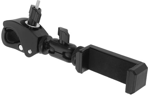 TOYANDONA Handyhalterung für Klarinetten Faltbar Drehbar mit Klarinetten-lyra-klemme Notenständer für Kleine Instrumentenständer für Marschkapellen und Übungseinheiten