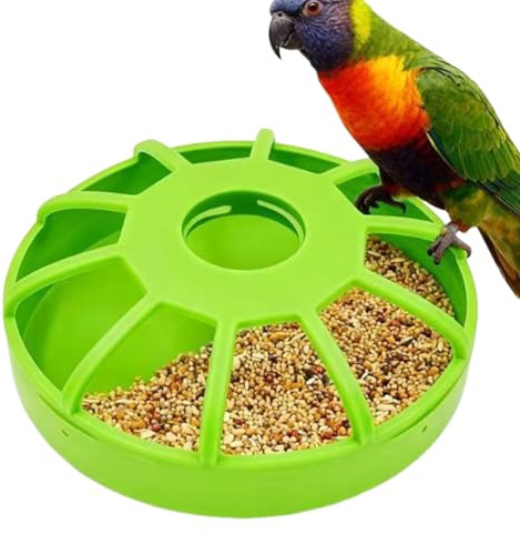 de Comida para pájaros, a Prueba de derrames, Gran Capacidad, para Loro, cacatúa, Periquito, codorniz, Pato, Herramienta de alimentación de Aves de Corral, Accesorio para gallinero