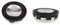 2pcs 2W 1 28mm 4Ohm Lautsprecher Subwoofer Lautsprecherbox - Schwarz