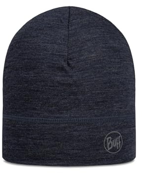 Buff Merino Lightweight Mütze Solid Night Blue Unisex Erwachsene