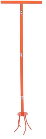 Cultivateur de Jardin Efficace, motoculteur Manuel en Acier Inoxydable avec Griffes acérées pour la préparation du Sol, Les parterres de Fleurs, Les carrés de légumes