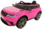 PS Global 12V Kids Electric Ride On SUV with Parental Remote 12v Motor Two Motors Music Lights Suspension Wheels Headlights Horn for 3-6 Years (Pink)
