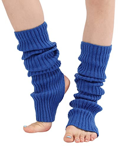 Jambiere Femme, Tricotées Guetre Femme, Guêtrespour Hommes et Filles, Y2K Leg Warmers pour Gothic Lolita Bottes, Accessoires de Patinage Ballet Yoga Fête des Années 80
