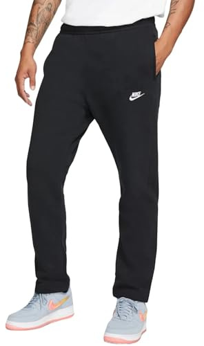 Nike Herren Sportswear Club Fleece Jogginghose, Black/Black/White, XL