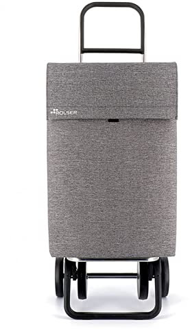Carro Rolser Jean Tweed 4 Ruedas - Gris