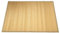 Japanwelt Rutschfester Bambus-Teppich I Wasserabweisende Bambusmatte, Badematte Duschmatte Bad-Vorleger Matte, Holzteppich Läufer aus Bambus für Küche, Flur, Bad & Wohnzimmer (Natur, 70 x 120 cm)
