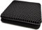 HSSGGV Coussin de Chaise,Coussin de Gel Respirant, Coussin Anti Escarres, Soulage la Pression sur Le Orthopédique avec Housse Antidérapant pour Voiture/Bureau/Maison/Fauteuil Roulant (Noir)