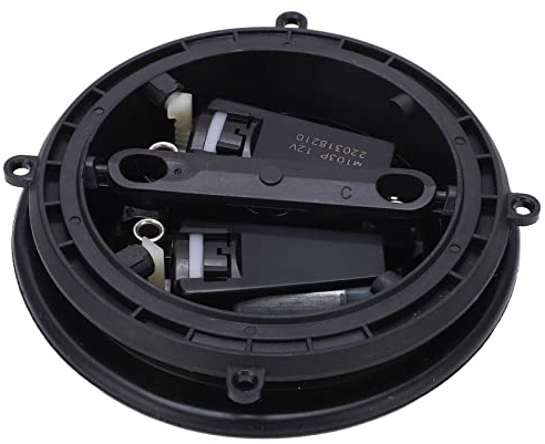 Motor de espejo retrovisor lateral, plástico ABS, antienvejecimiento, motor de espejo retrovisor exterior delantero, duradero para reparación de automóviles 660238, resistente a altas temperaturas