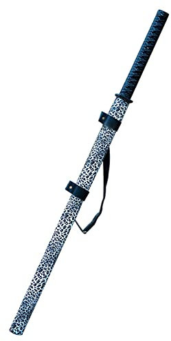 AILEMIY Träbokken Katana Kendo Svärd Cosplay träsvärd tillbehör, 103 cm rent trä mantel, en present till anime-älskare