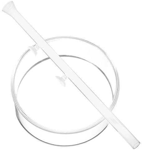 Yardwe 3 Sätze Garnelen fütterungsrohr Glasaquarium Lebensmittelspender Garnelenfutter Futterrohr für Fische Futterrohr für Garnelen füttern Zubringer Lieferungen Werkzeug