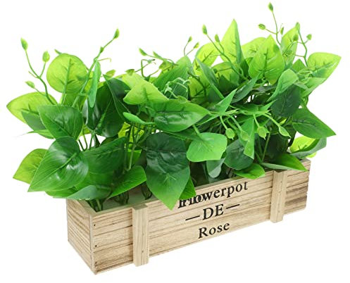 Alipis Indoor Outdoor Decor Artificial Bonsai Pot Spring Decorations for Home No Maintenance