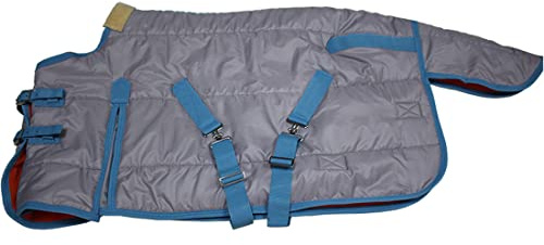 Coperta per Cavalli 90-115 cm 420D Impermeabile da 220 g Pile Nylon per Cavallo e Pony Shetland