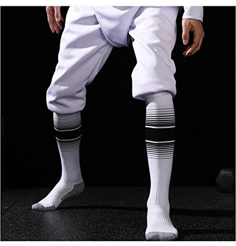 Professionelle hohe Elastizität, dünne Fechtsocken, Handtuchunterseite, Kinder, Erwachsene, Sport, volle Baumwolle, Fechtsocken für Degen, rutschfeste, verdickte Fechtsocken, Kniehohe Röhrensocken