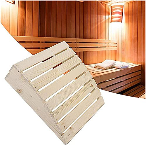 KELUNIS Appuie - tête en Bois pour Sauna, hammam et Accessoires de Salle de Bain - Confortable et Durable