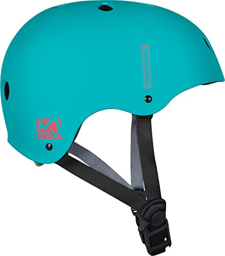 Mesle Wassersport Helm Ragnar, Abnehmbarer Ohrenschutz, Leichter Wakeboard Helm, Herren & Damen, Kite Helm Kajakhelm, Surf Helm, Segel Helm CE EN 1403