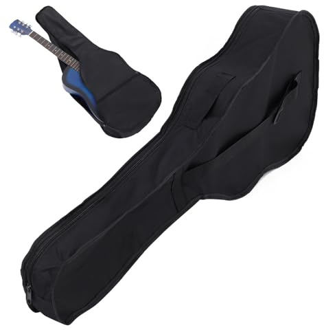 EPIGEIST Funda Grande para Española Rígida, Acústica Guitarra de 38, Pulgadas con Correa al Hombro y Bolsillo Frontal