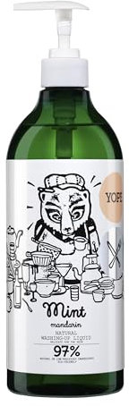 YOPE Lotion mains et corps | Macadamia et huile jaune | Beurre de karité, Mafura | Glycérine végétale | Régénérant | 98% d'ingrédients naturels | Formule végétalienne | Mandarine et framboise | 300ml