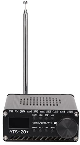 ATS-20, Récepteur Radio PortableFull BandRadio numérique à ondes courtes avec haut-parleur et antenne pour camping en plein air