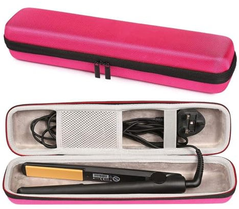 Xujuika Estuche Para Alisador De Cabello, Bolsa Organizadora De Bolsa De Viaje Impermeable Para Plancha De Pelo, Bolsa De Viaje Para Rizador De Cabello, Plancha De Pelo Funda