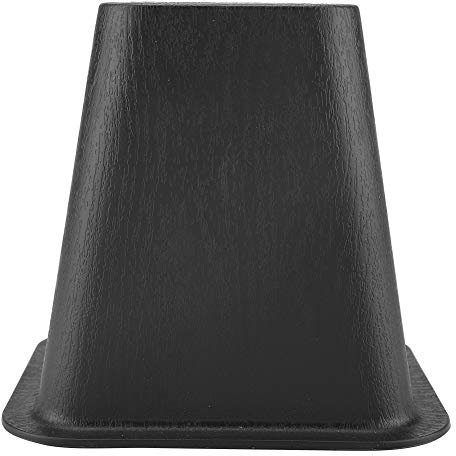 Haofy Schwarze Möbelerhöhungen, 4er-Set, Schreibtisch-Sofa-Stuhl-Bett-Heber, Elefantenfüße-Design, Starke, Stabile Mobilitätshilfe für den Heimgebrauch
