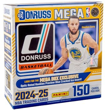 2024-25 Panini Donruss Basketball Sammelkarten Mega-Box