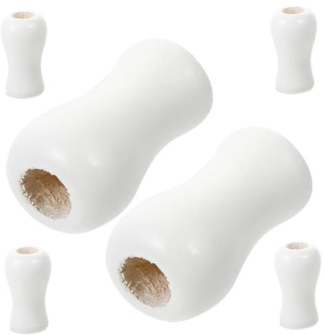 RORPOIR Holz-zugschnurknopf 6er-pack Jalousieschnurquasten Für Jalousien Einfache Installation Geeignet Für Wohnzimmer Und Schlafzimmer