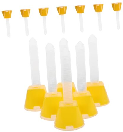 TEHAUX 100piezas Separadores Para Baldosas Nivelación De Baldosas Agujas De Plástico Fácil De Instalar