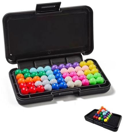 IQ Puzzle Juego para niños y adultos a partir de 8 años – Juego de lógica 3D con más de 200 desafíos, juego de pensamiento para fomentar la concentración, la creatividad y la resolución de problemas